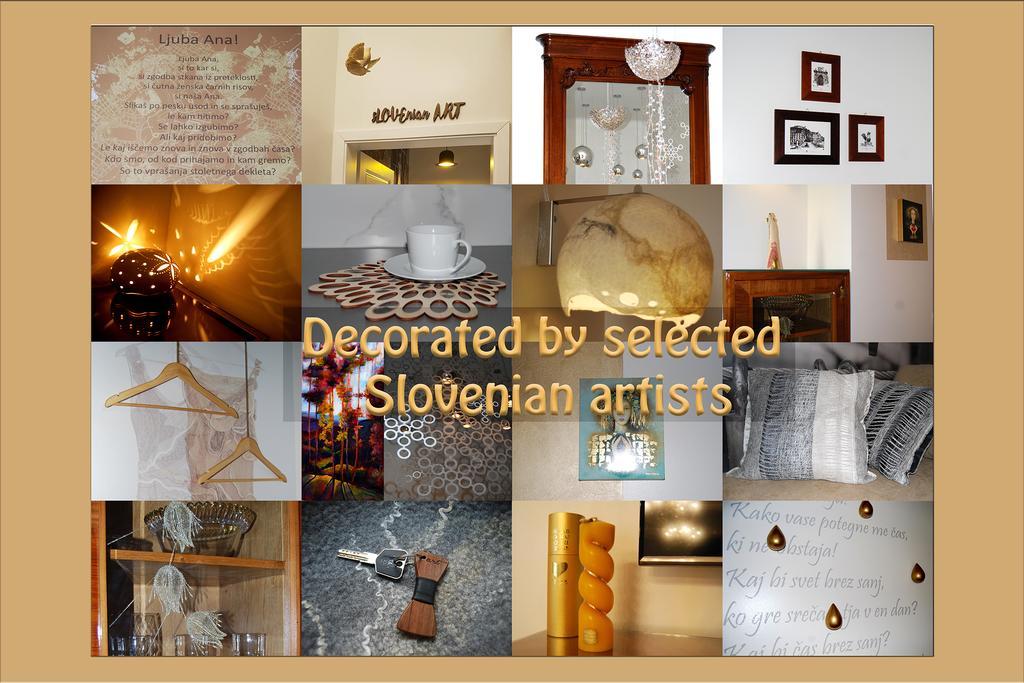 Slovenian Art Story Lägenhet Ljubljana Exteriör bild